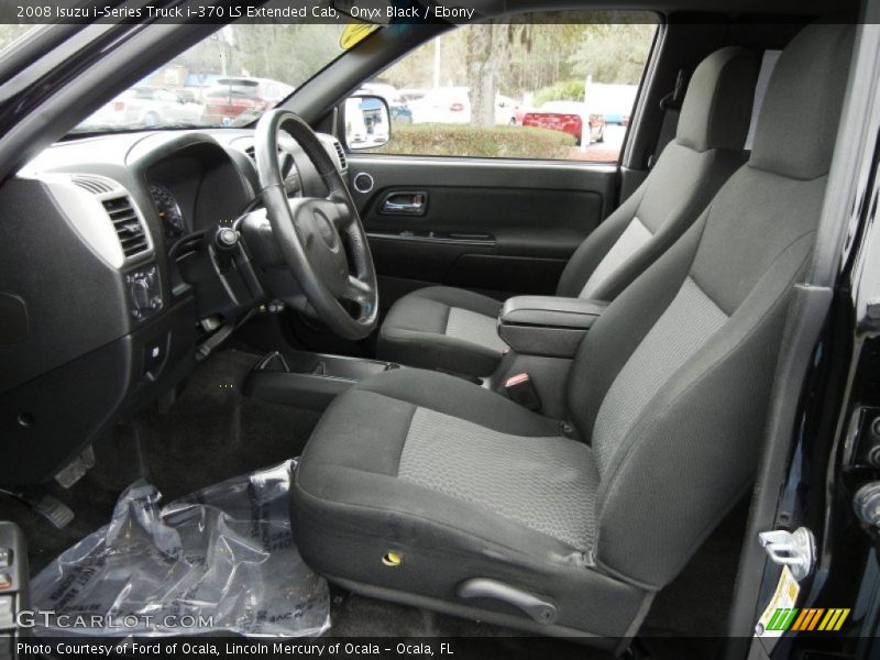  2008 i-Series Truck i-370 LS Extended Cab Ebony Interior