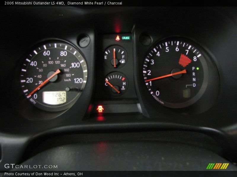 Diamond White Pearl / Charcoal 2006 Mitsubishi Outlander LS 4WD