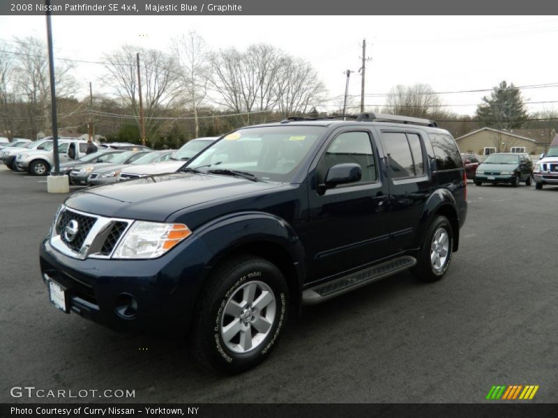 Majestic Blue / Graphite 2008 Nissan Pathfinder SE 4x4