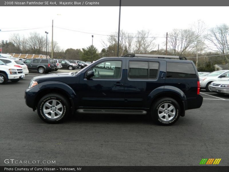 Majestic Blue / Graphite 2008 Nissan Pathfinder SE 4x4