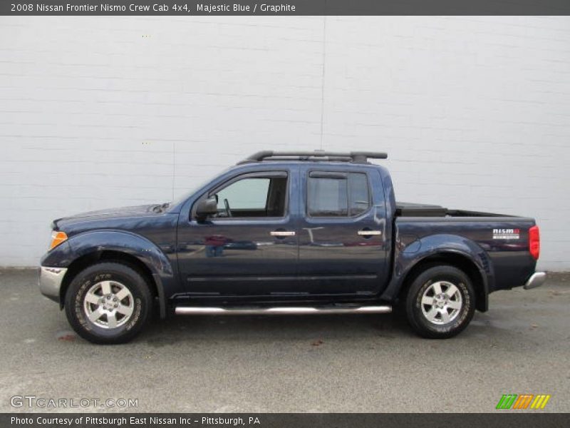 Majestic Blue / Graphite 2008 Nissan Frontier Nismo Crew Cab 4x4