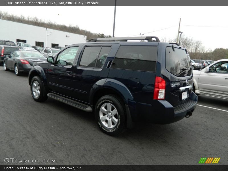 Majestic Blue / Graphite 2008 Nissan Pathfinder SE 4x4