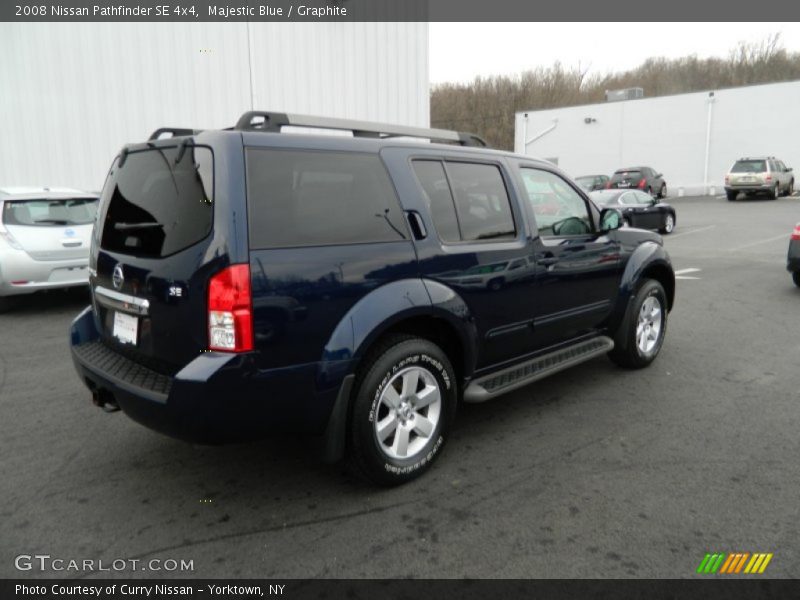 Majestic Blue / Graphite 2008 Nissan Pathfinder SE 4x4