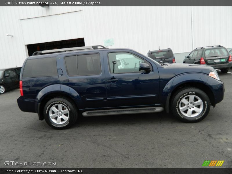 Majestic Blue / Graphite 2008 Nissan Pathfinder SE 4x4