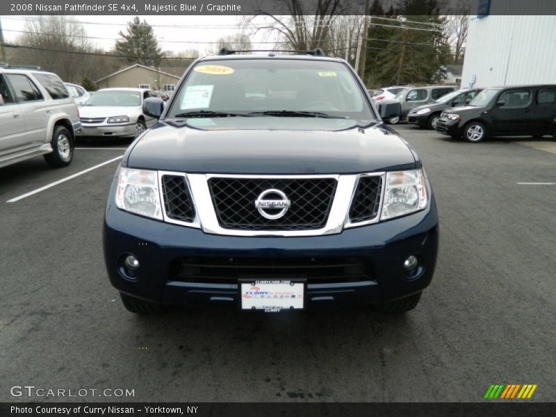 Majestic Blue / Graphite 2008 Nissan Pathfinder SE 4x4