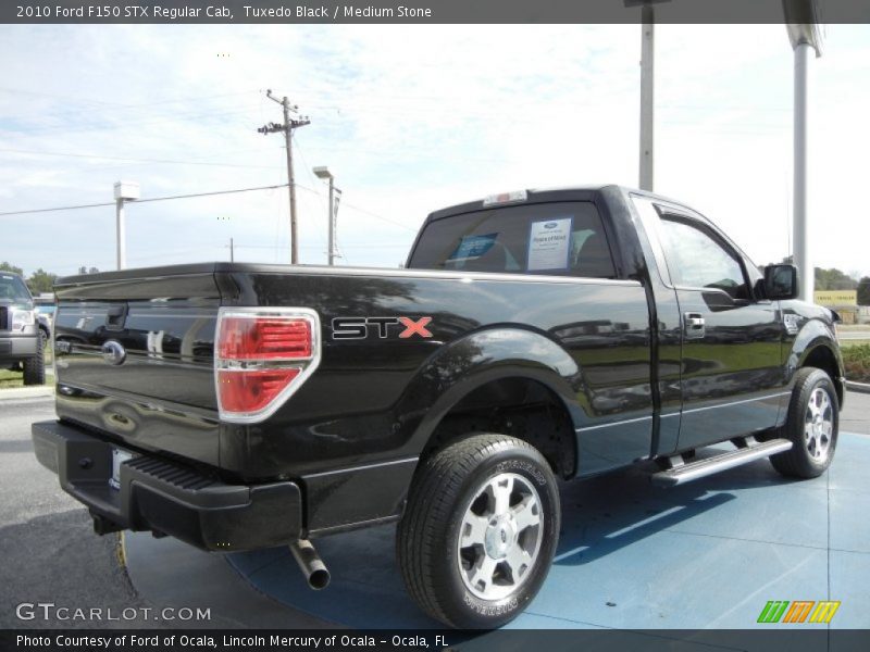 Tuxedo Black / Medium Stone 2010 Ford F150 STX Regular Cab