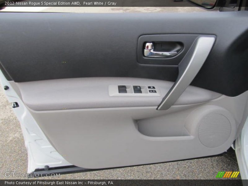 Pearl White / Gray 2012 Nissan Rogue S Special Edition AWD