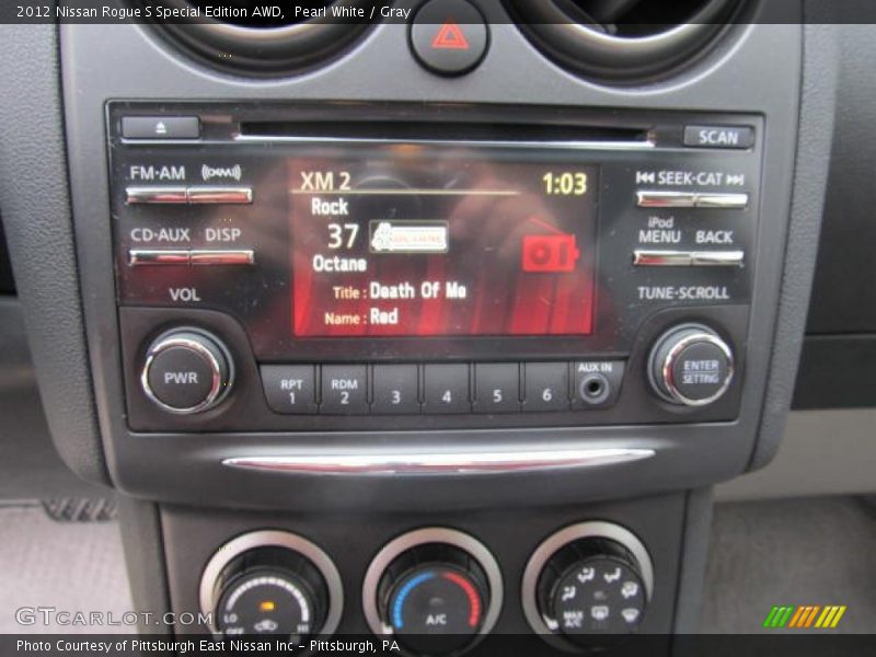 Pearl White / Gray 2012 Nissan Rogue S Special Edition AWD
