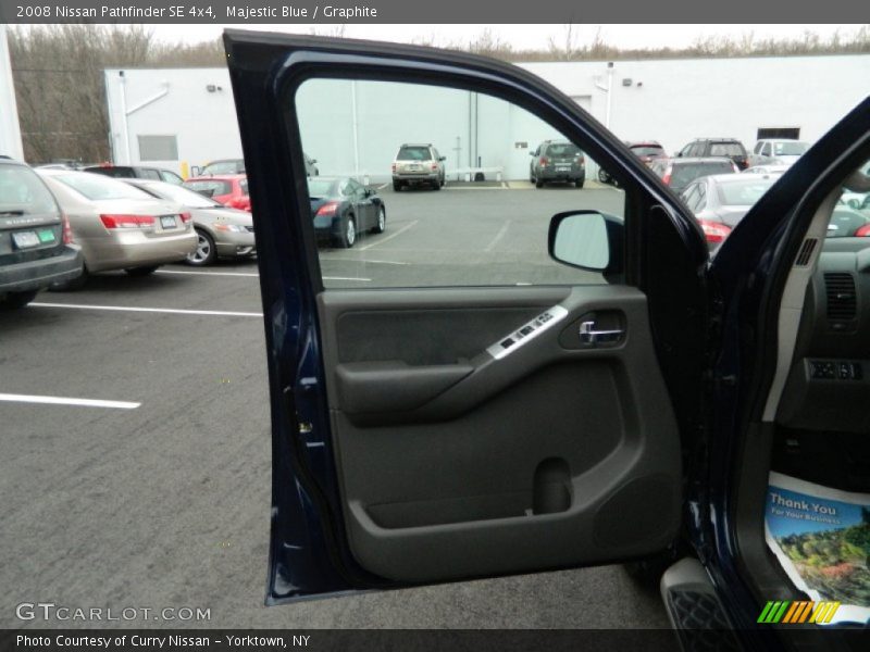 Majestic Blue / Graphite 2008 Nissan Pathfinder SE 4x4