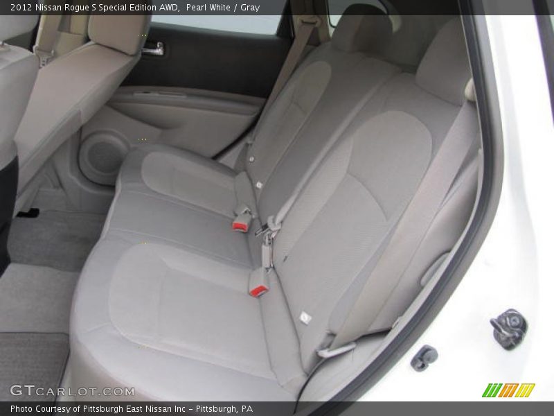 Pearl White / Gray 2012 Nissan Rogue S Special Edition AWD