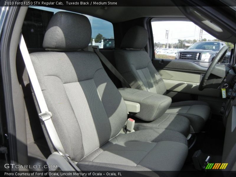 Tuxedo Black / Medium Stone 2010 Ford F150 STX Regular Cab