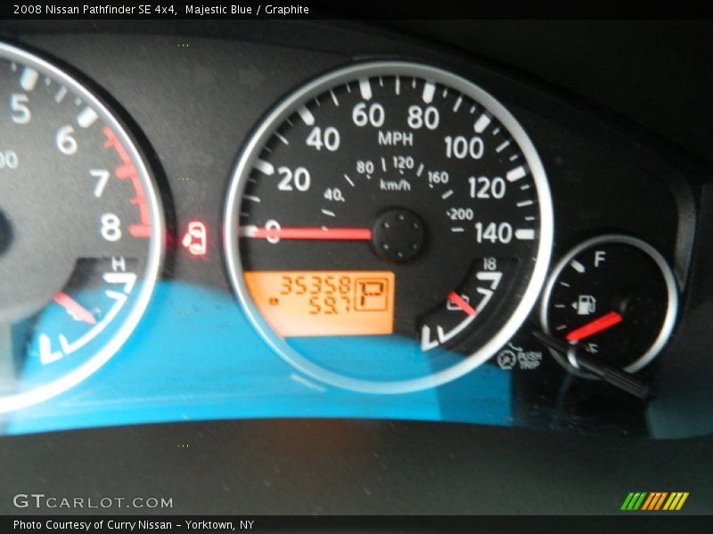 Majestic Blue / Graphite 2008 Nissan Pathfinder SE 4x4
