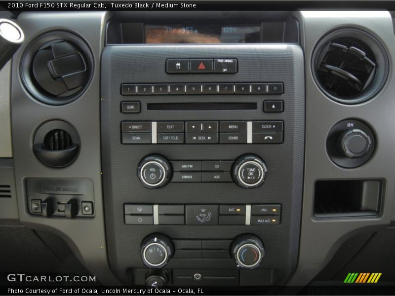 Tuxedo Black / Medium Stone 2010 Ford F150 STX Regular Cab