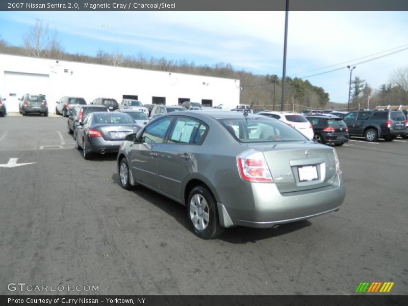 Magnetic Gray / Charcoal/Steel 2007 Nissan Sentra 2.0