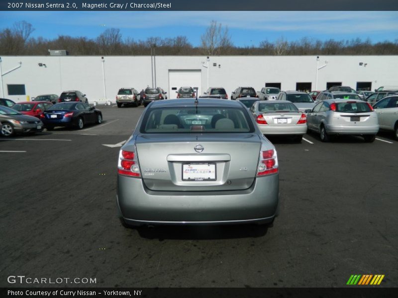 Magnetic Gray / Charcoal/Steel 2007 Nissan Sentra 2.0