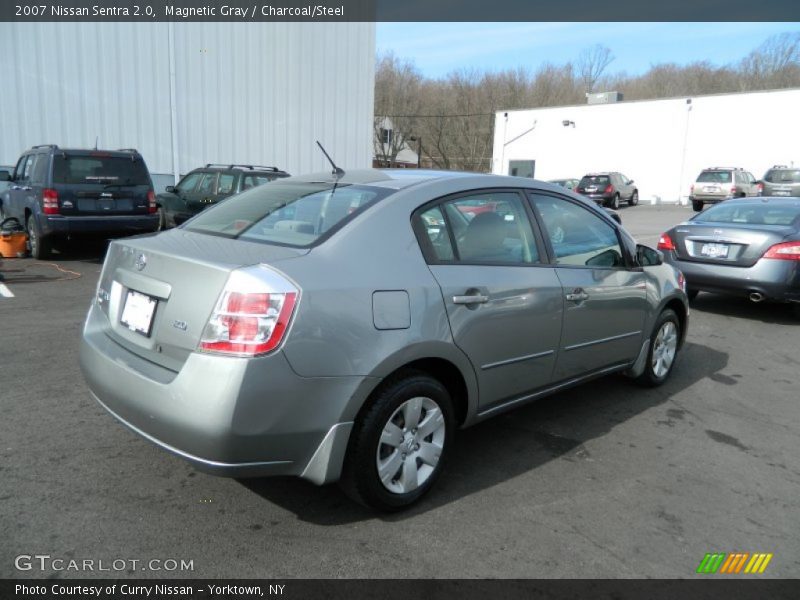 Magnetic Gray / Charcoal/Steel 2007 Nissan Sentra 2.0