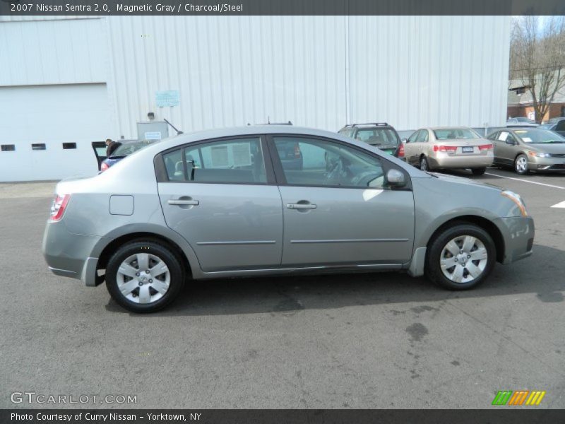 Magnetic Gray / Charcoal/Steel 2007 Nissan Sentra 2.0