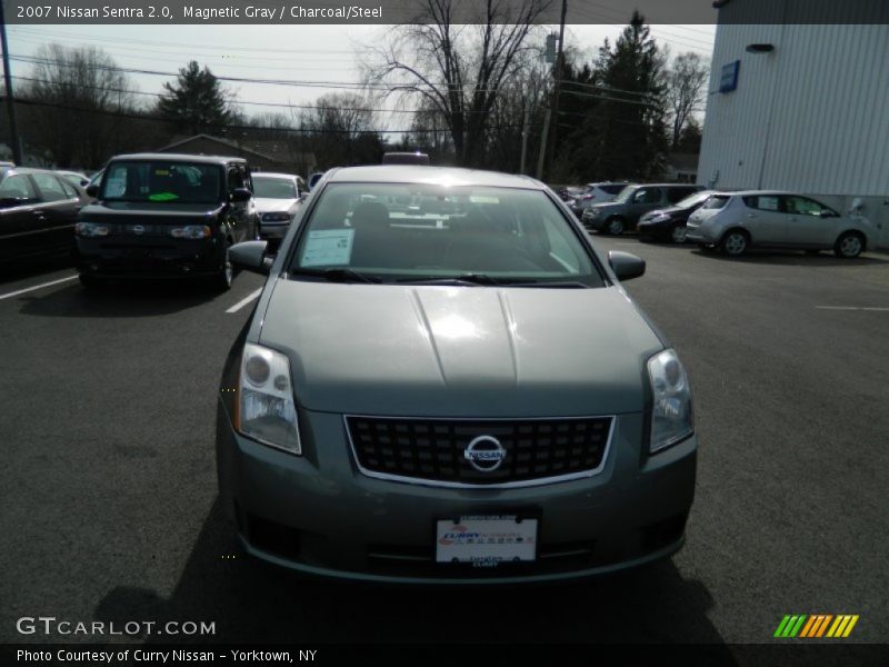 Magnetic Gray / Charcoal/Steel 2007 Nissan Sentra 2.0