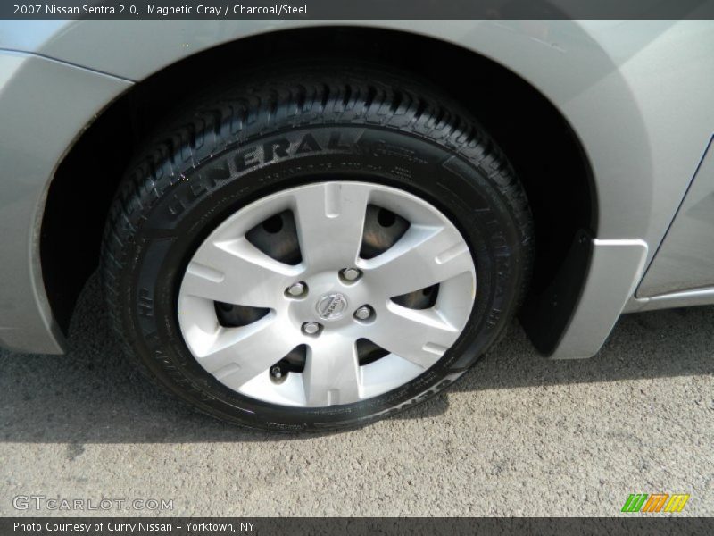 Magnetic Gray / Charcoal/Steel 2007 Nissan Sentra 2.0