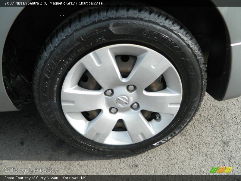 Magnetic Gray / Charcoal/Steel 2007 Nissan Sentra 2.0