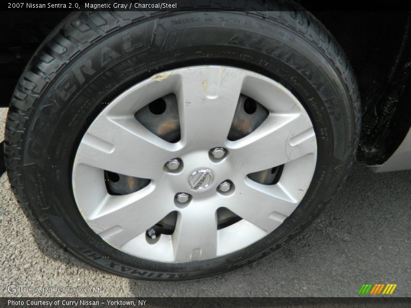 Magnetic Gray / Charcoal/Steel 2007 Nissan Sentra 2.0