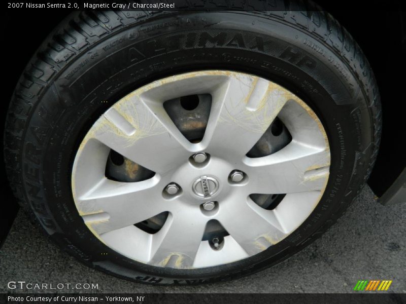 Magnetic Gray / Charcoal/Steel 2007 Nissan Sentra 2.0
