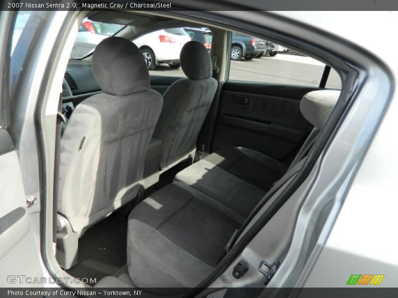 Magnetic Gray / Charcoal/Steel 2007 Nissan Sentra 2.0