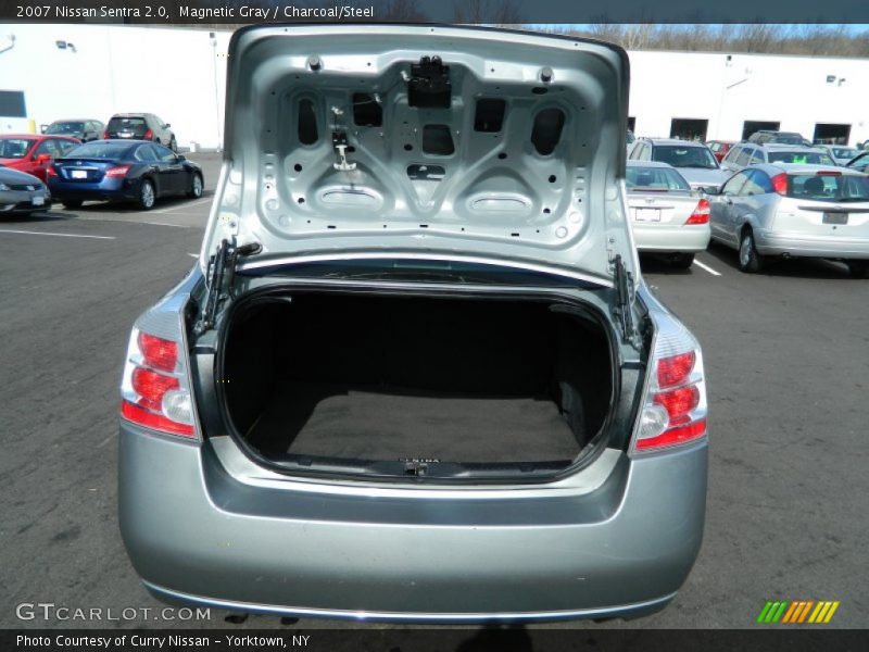 Magnetic Gray / Charcoal/Steel 2007 Nissan Sentra 2.0