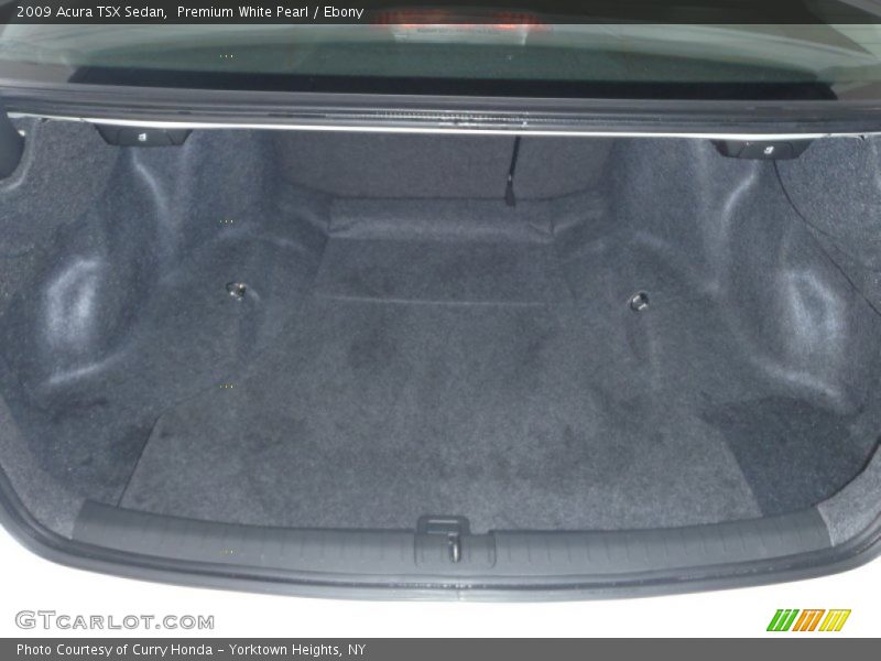 Premium White Pearl / Ebony 2009 Acura TSX Sedan