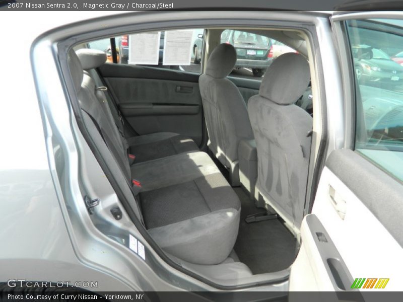 Magnetic Gray / Charcoal/Steel 2007 Nissan Sentra 2.0