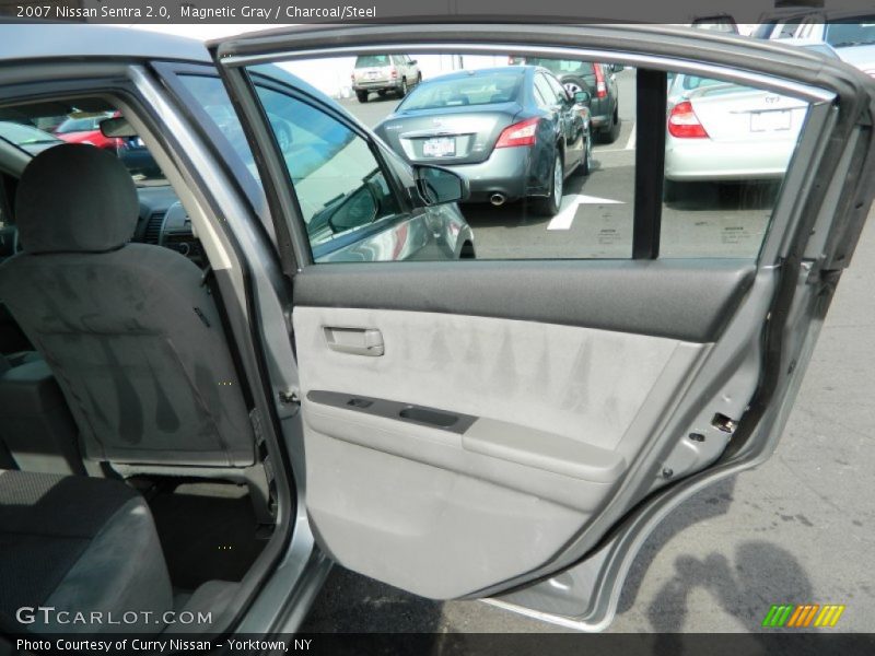 Magnetic Gray / Charcoal/Steel 2007 Nissan Sentra 2.0