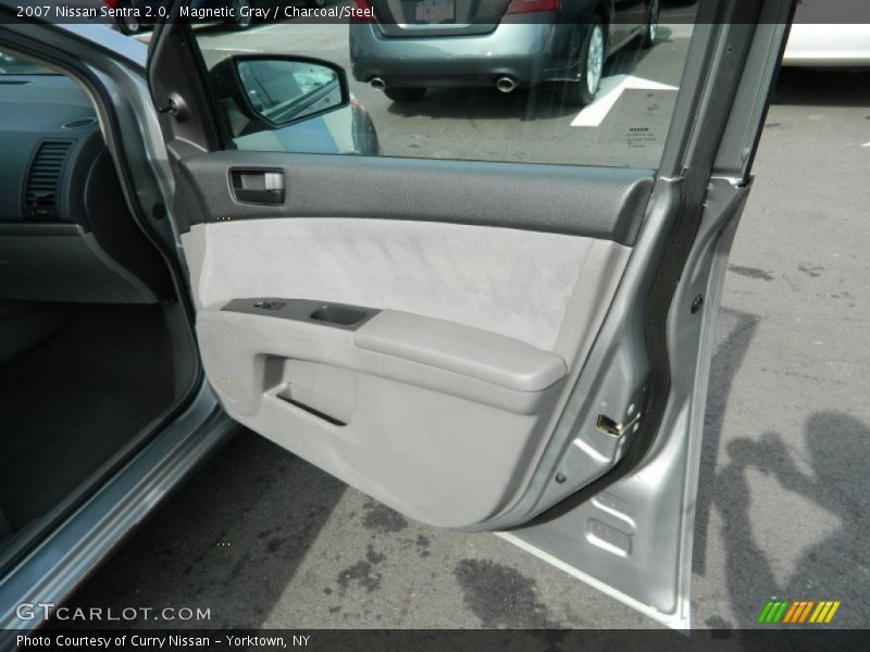 Magnetic Gray / Charcoal/Steel 2007 Nissan Sentra 2.0