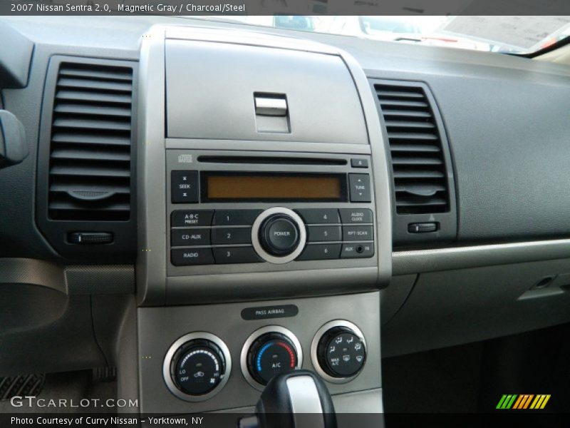 Magnetic Gray / Charcoal/Steel 2007 Nissan Sentra 2.0