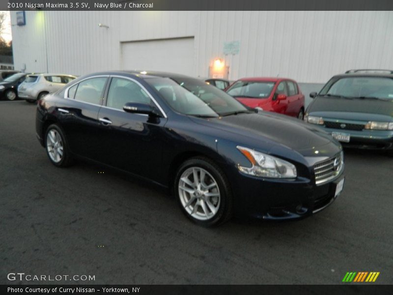 Navy Blue / Charcoal 2010 Nissan Maxima 3.5 SV