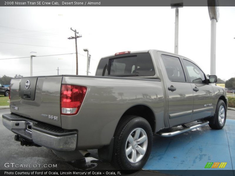 Desert Stone / Almond 2008 Nissan Titan SE Crew Cab