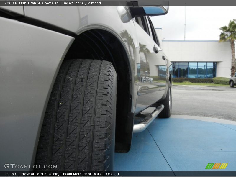 Desert Stone / Almond 2008 Nissan Titan SE Crew Cab