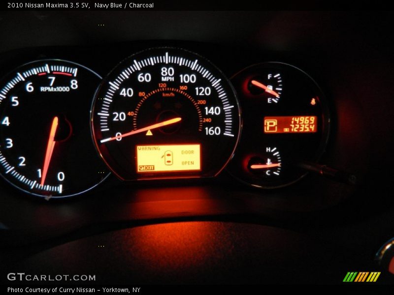 Navy Blue / Charcoal 2010 Nissan Maxima 3.5 SV