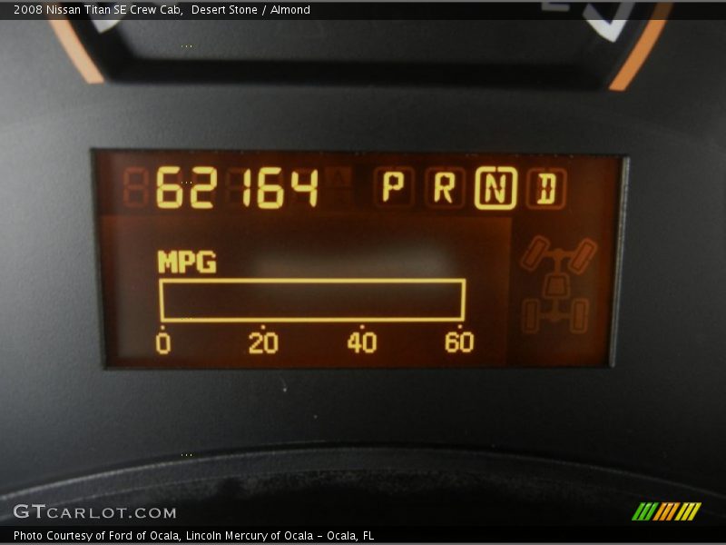 Desert Stone / Almond 2008 Nissan Titan SE Crew Cab