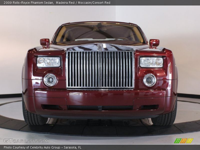 Madeira Red / Moccasin/Consort Red 2009 Rolls-Royce Phantom Sedan