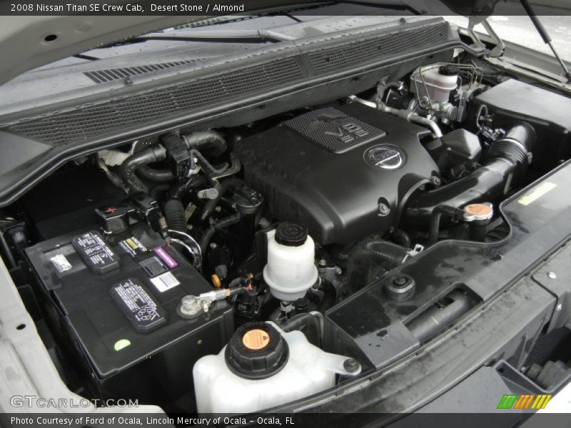 Desert Stone / Almond 2008 Nissan Titan SE Crew Cab