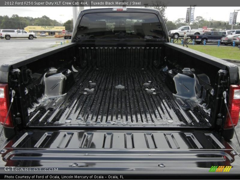 Tuxedo Black Metallic / Steel 2012 Ford F250 Super Duty XLT Crew Cab 4x4