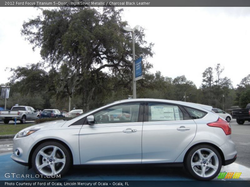  2012 Focus Titanium 5-Door Ingot Silver Metallic