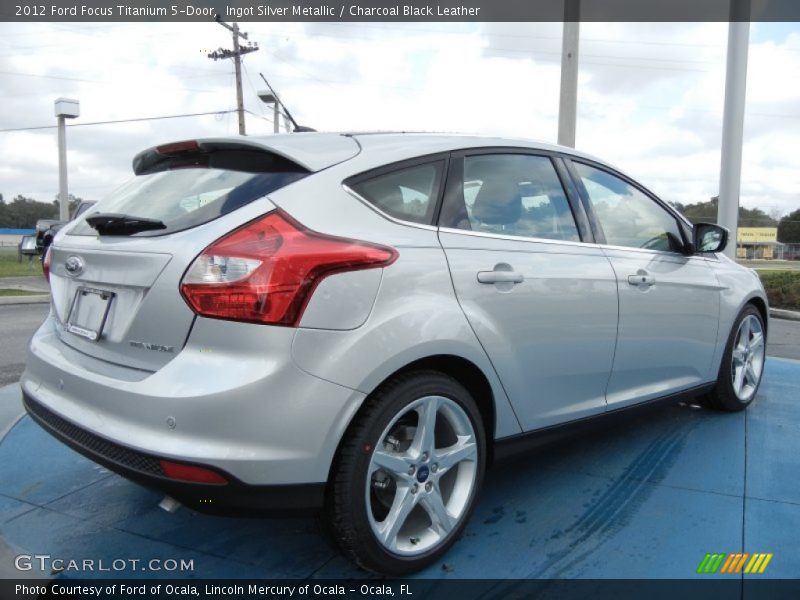  2012 Focus Titanium 5-Door Ingot Silver Metallic