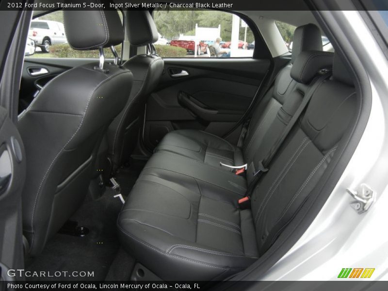 Rear Seat of 2012 Focus Titanium 5-Door