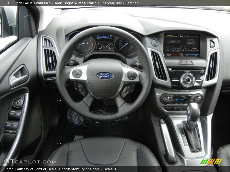 Dashboard of 2012 Focus Titanium 5-Door