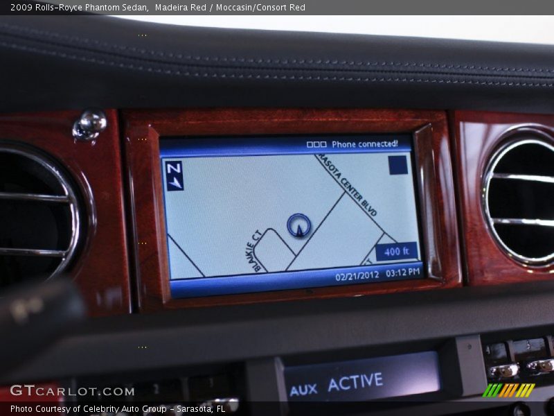 Navigation of 2009 Phantom Sedan