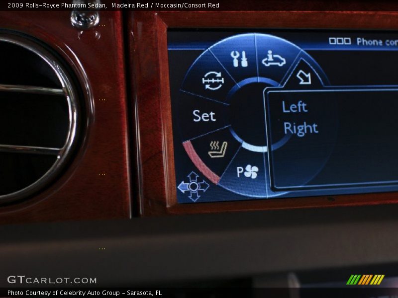 Madeira Red / Moccasin/Consort Red 2009 Rolls-Royce Phantom Sedan