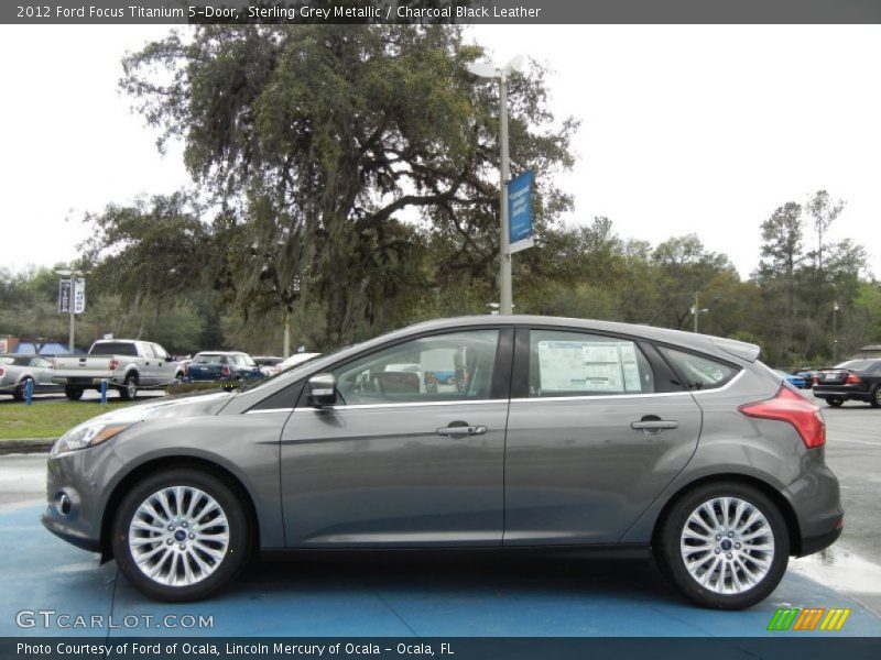  2012 Focus Titanium 5-Door Sterling Grey Metallic