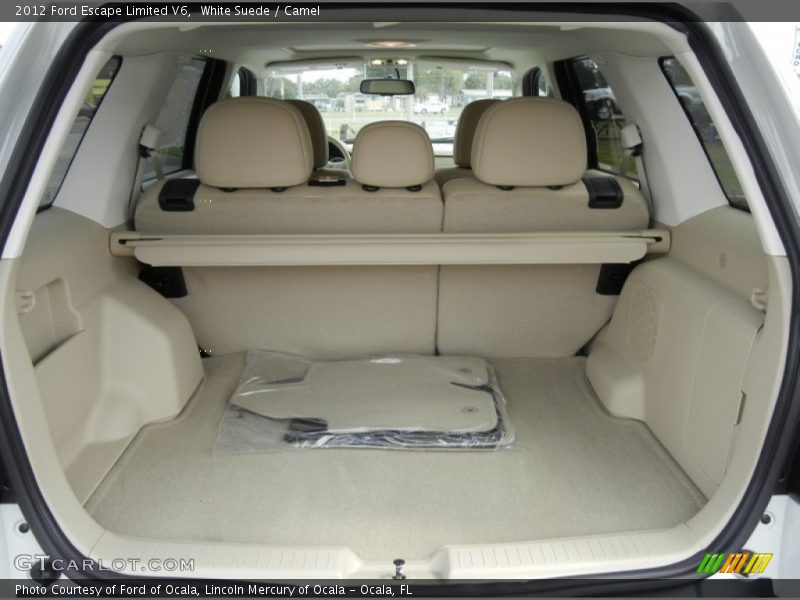 White Suede / Camel 2012 Ford Escape Limited V6