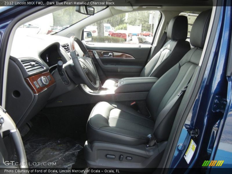 Dark Blue Pearl Metallic / Charcoal Black 2012 Lincoln MKX FWD